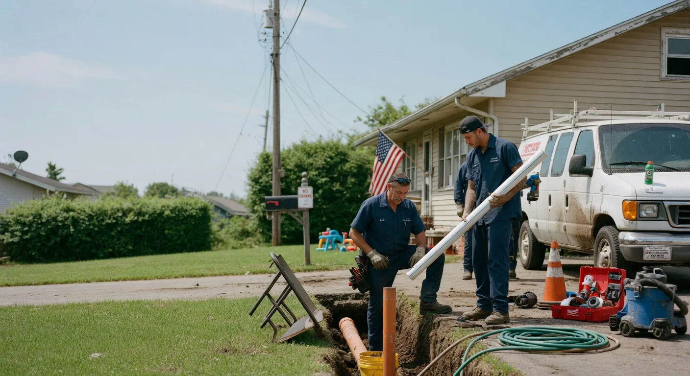 Drain Cleaning in Lock Springs, MO near me